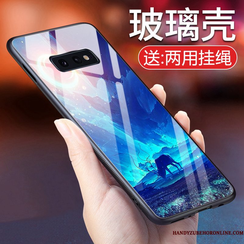 Hoesje Samsung Galaxy S10e Mode Wind Anti-fall, Hoes Samsung Galaxy S10e Zacht Persoonlijk Trendy Merk