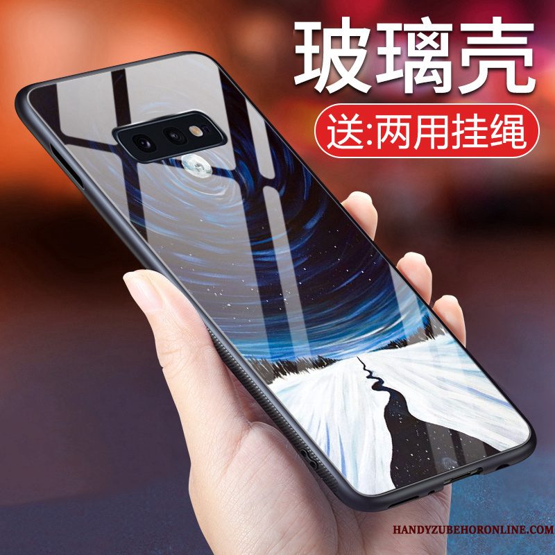 Hoesje Samsung Galaxy S10e Mode Wind Anti-fall, Hoes Samsung Galaxy S10e Zacht Persoonlijk Trendy Merk