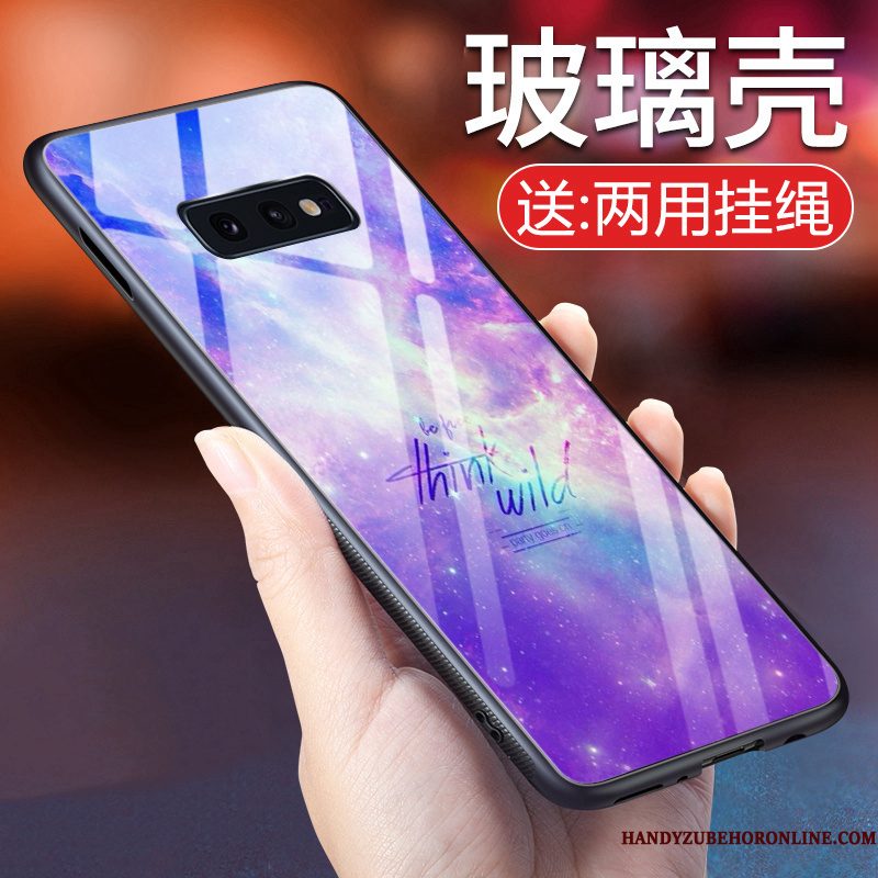 Hoesje Samsung Galaxy S10e Mode Wind Anti-fall, Hoes Samsung Galaxy S10e Zacht Persoonlijk Trendy Merk