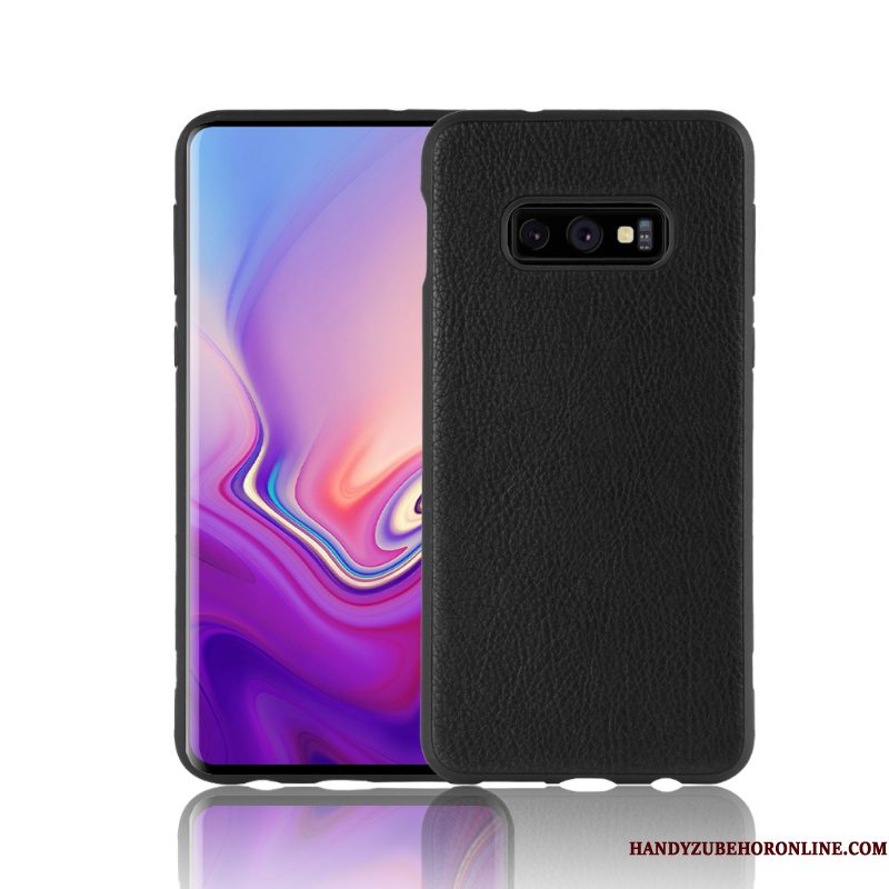 Hoesje Samsung Galaxy S10e Scheppend Geel Kleur, Hoes Samsung Galaxy S10e Zacht Oranjetelefoon