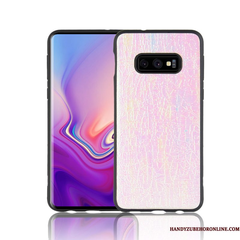 Hoesje Samsung Galaxy S10e Scheppend Geel Kleur, Hoes Samsung Galaxy S10e Zacht Oranjetelefoon