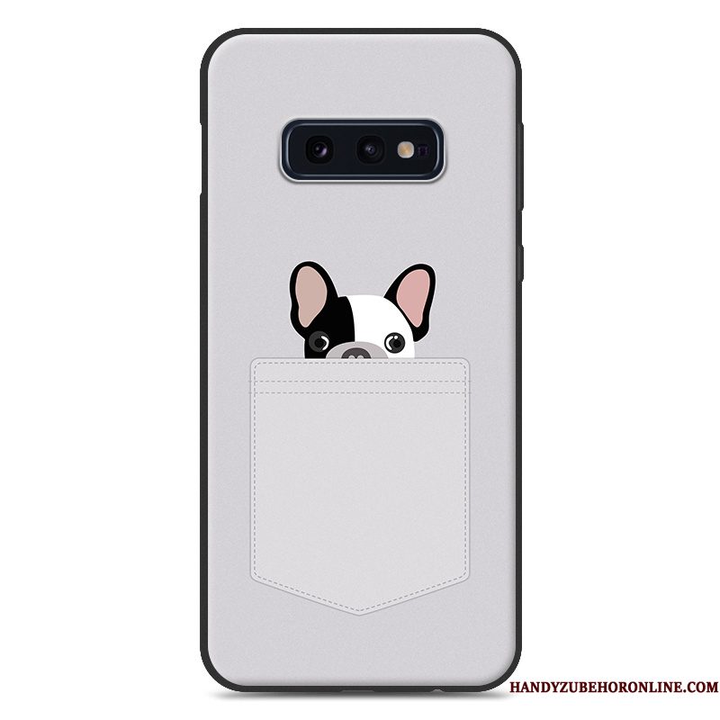 Hoesje Samsung Galaxy S10e Scheppend Trendtelefoon, Hoes Samsung Galaxy S10e Zakken Net Red Anti-fall