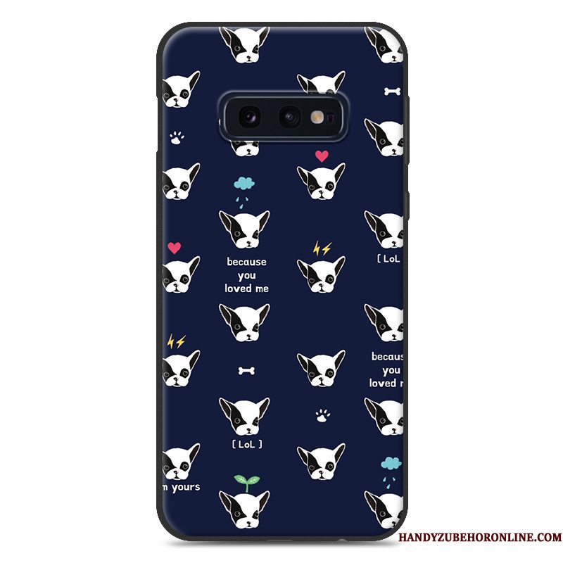 Hoesje Samsung Galaxy S10e Scheppend Trendtelefoon, Hoes Samsung Galaxy S10e Zakken Net Red Anti-fall