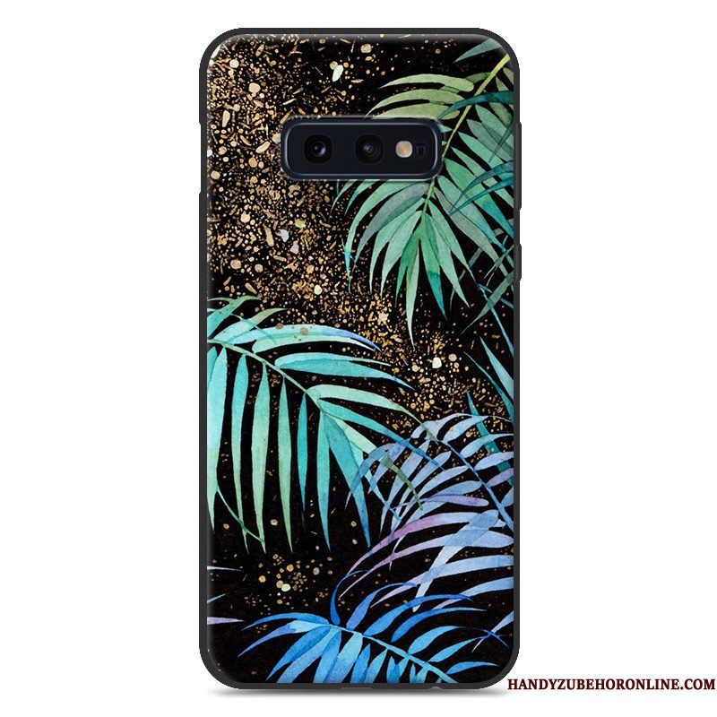 Hoesje Samsung Galaxy S10e Scheppend Trendtelefoon, Hoes Samsung Galaxy S10e Zakken Net Red Anti-fall