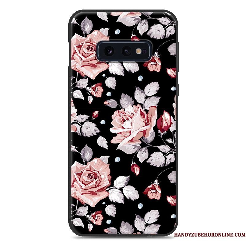 Hoesje Samsung Galaxy S10e Scheppend Trendtelefoon, Hoes Samsung Galaxy S10e Zakken Net Red Anti-fall