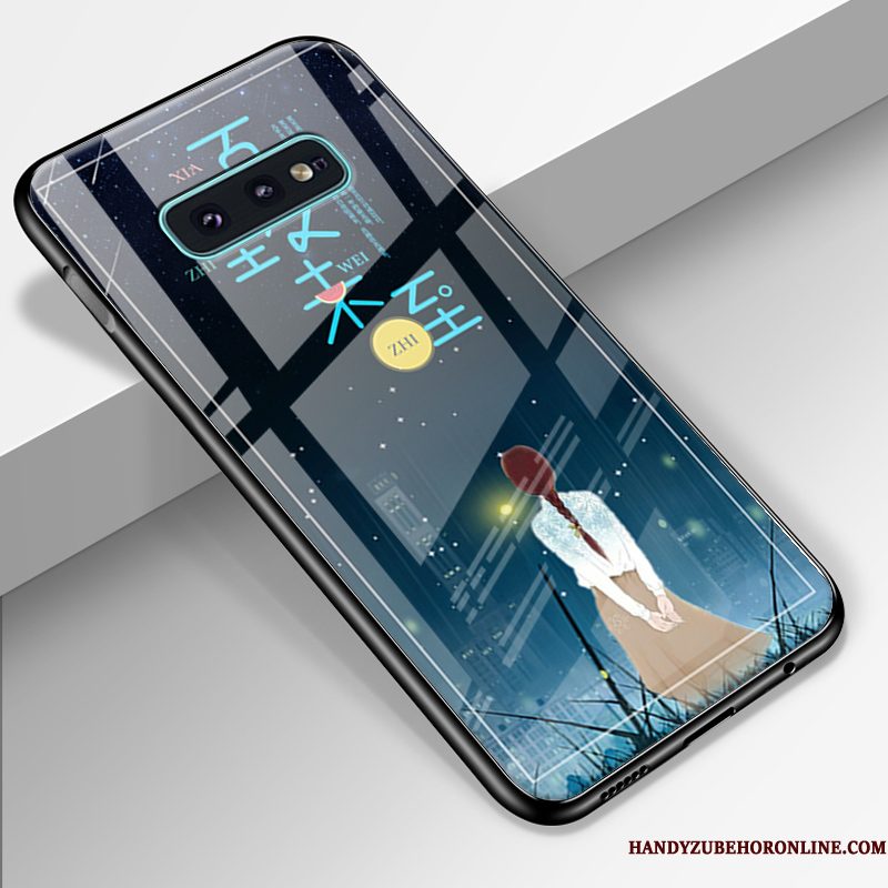 Hoesje Samsung Galaxy S10e Siliconen Hard Kunst, Hoes Samsung Galaxy S10e Bescherming Trend Anti-fall