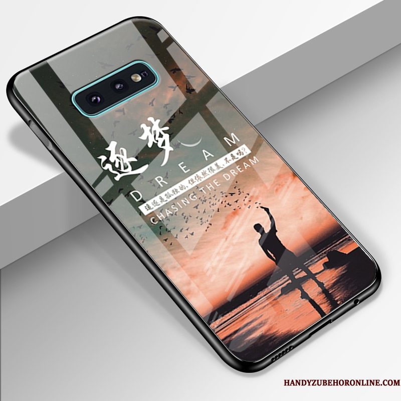 Hoesje Samsung Galaxy S10e Siliconen Hard Kunst, Hoes Samsung Galaxy S10e Bescherming Trend Anti-fall