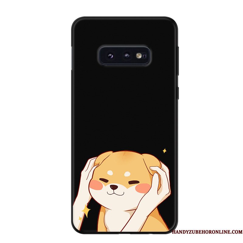 Hoesje Samsung Galaxy S10e Spotprent Groen Anti-fall, Hoes Samsung Galaxy S10e Zacht Persoonlijktelefoon