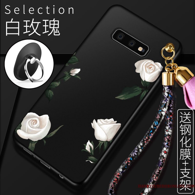 Hoesje Samsung Galaxy S10e Zacht Roodtelefoon, Hoes Samsung Galaxy S10e