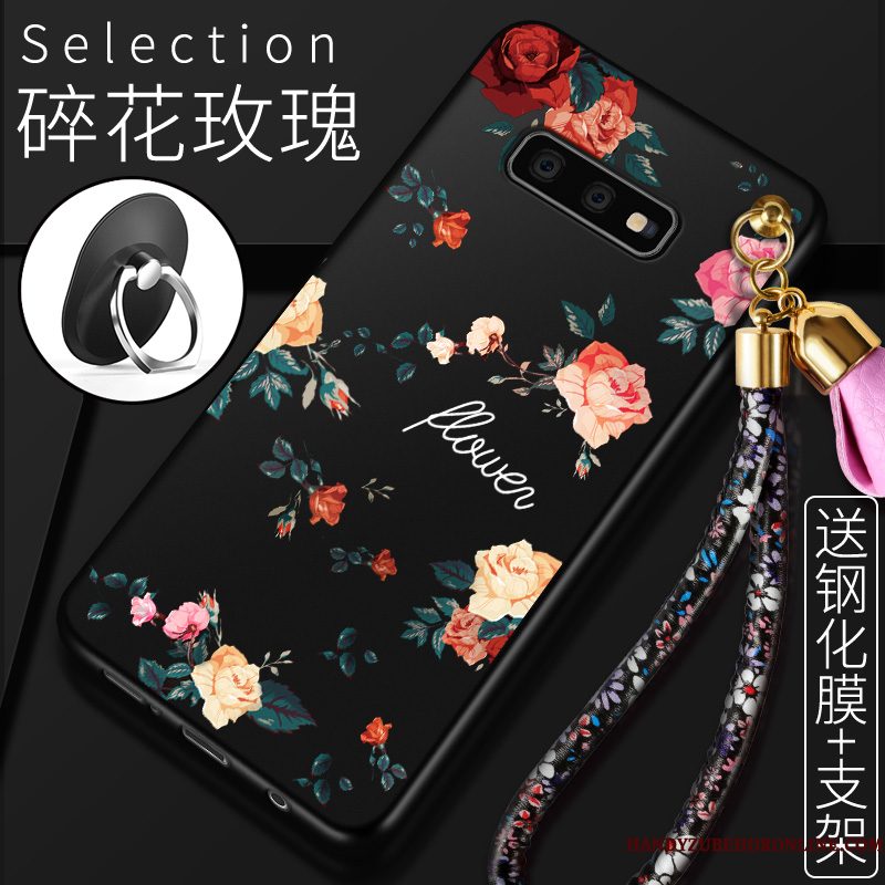 Hoesje Samsung Galaxy S10e Zacht Roodtelefoon, Hoes Samsung Galaxy S10e