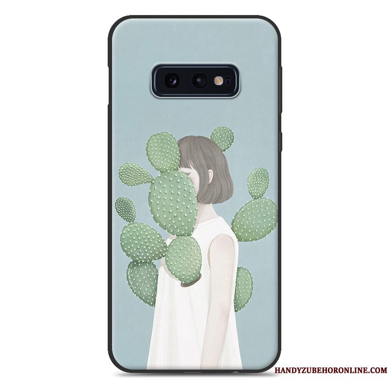 Hoesje Samsung Galaxy S10e Zakken Mooie Anti-fall, Hoes Samsung Galaxy S10e Scheppend Persoonlijk Eenvoudige