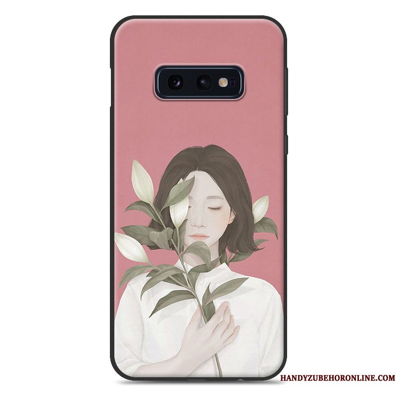 Hoesje Samsung Galaxy S10e Zakken Mooie Anti-fall, Hoes Samsung Galaxy S10e Scheppend Persoonlijk Eenvoudige