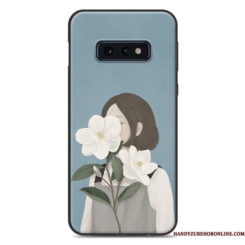 Hoesje Samsung Galaxy S10e Zakken Mooie Anti-fall, Hoes Samsung Galaxy S10e Scheppend Persoonlijk Eenvoudige