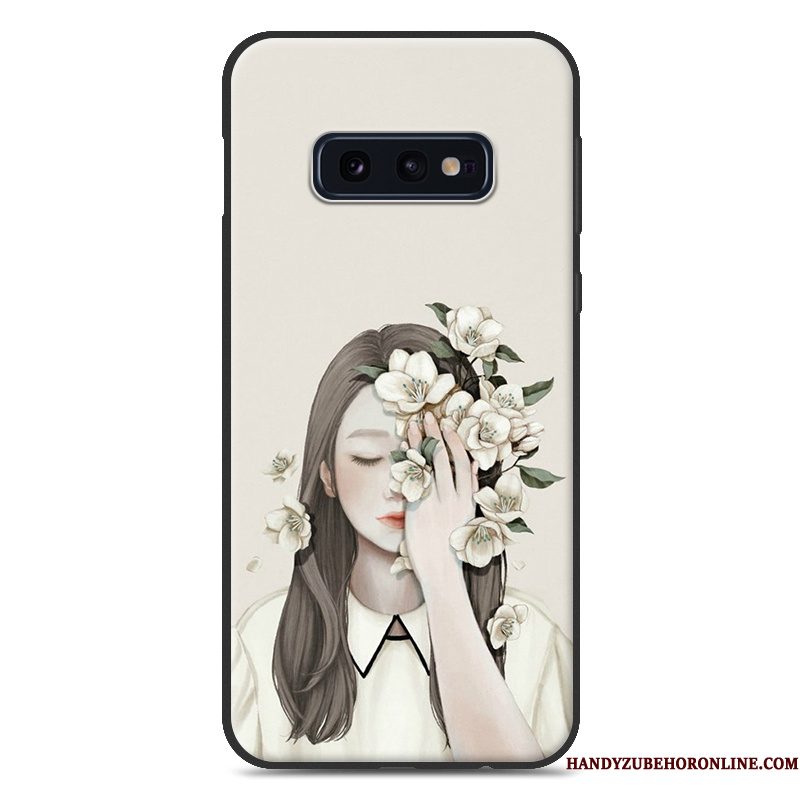 Hoesje Samsung Galaxy S10e Zakken Mooie Anti-fall, Hoes Samsung Galaxy S10e Scheppend Persoonlijk Eenvoudige