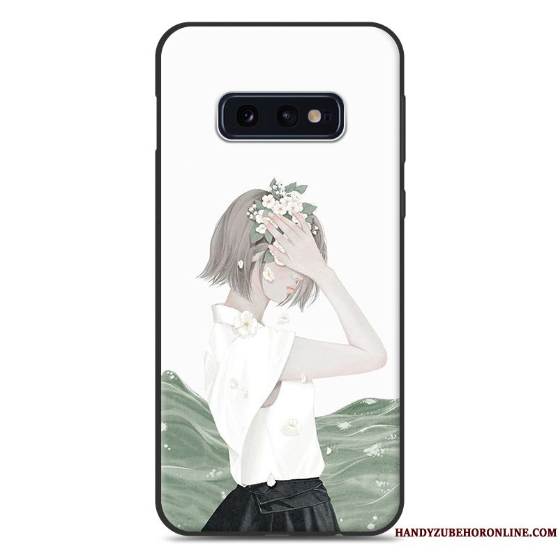 Hoesje Samsung Galaxy S10e Zakken Mooie Anti-fall, Hoes Samsung Galaxy S10e Scheppend Persoonlijk Eenvoudige