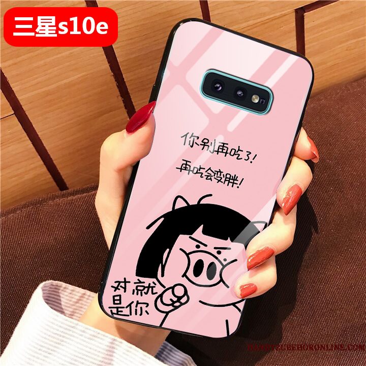 Hoesje Samsung Galaxy S10e Zakken Persoonlijktelefoon, Hoes Samsung Galaxy S10e Bescherming Glas Mooie