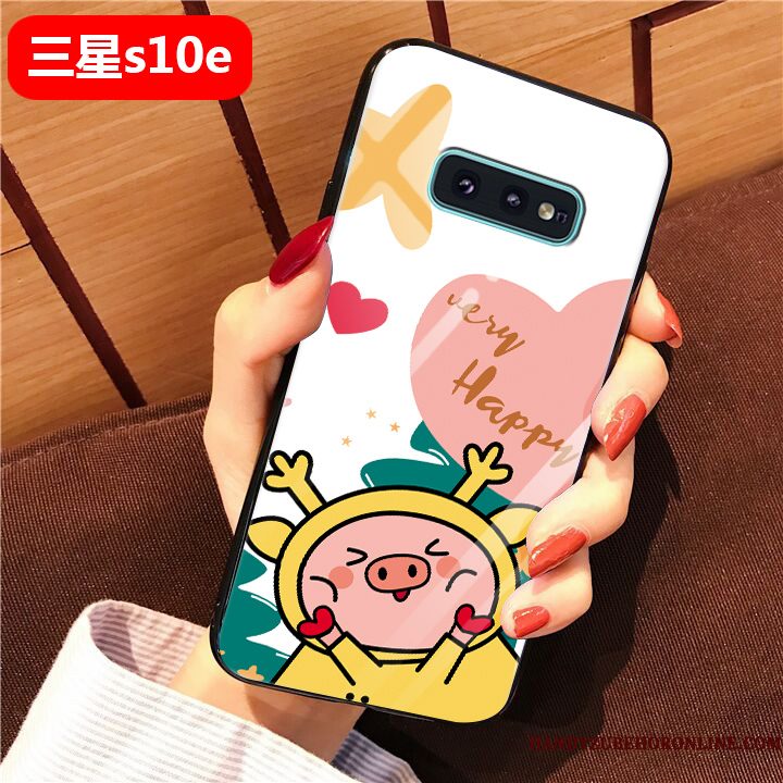 Hoesje Samsung Galaxy S10e Zakken Persoonlijktelefoon, Hoes Samsung Galaxy S10e Bescherming Glas Mooie