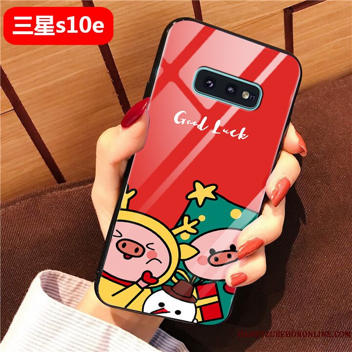 Hoesje Samsung Galaxy S10e Zakken Persoonlijktelefoon, Hoes Samsung Galaxy S10e Bescherming Glas Mooie