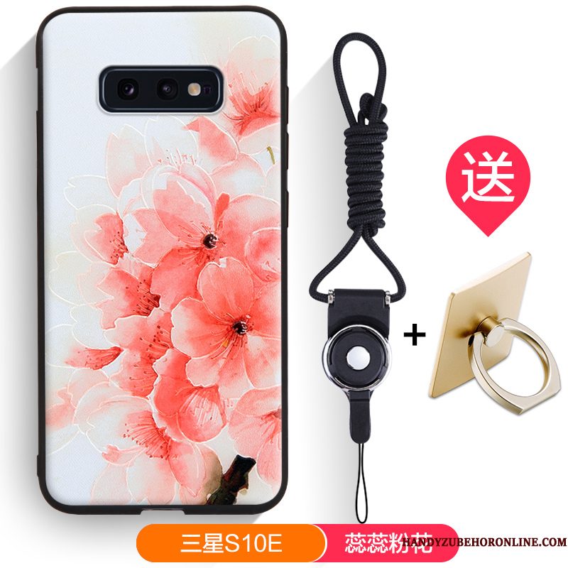 Hoesje Samsung Galaxy S10e Zakken Zwarttelefoon, Hoes Samsung Galaxy S10e Zacht Trendy Merk Anti-fall