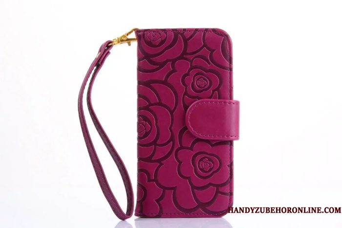 Hoesje Samsung Galaxy S20 Ultra Leer Bloemen Roze, Hoes Samsung Galaxy S20 Ultra Portemonnee