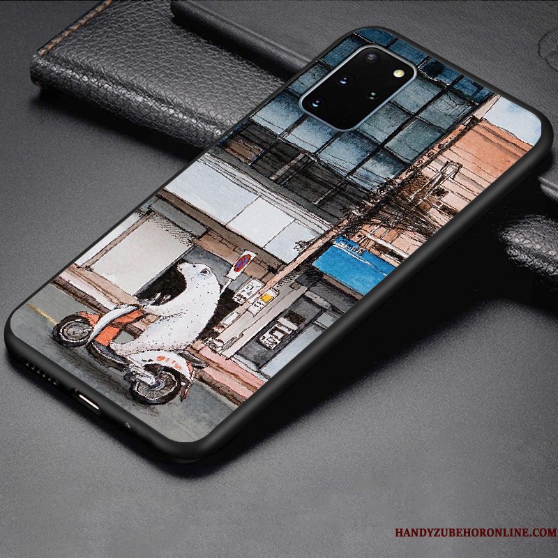 Hoesje Samsung Galaxy S20+ Zacht Groentelefoon, Hoes Samsung Galaxy S20+ Siliconen Persoonlijk Trend