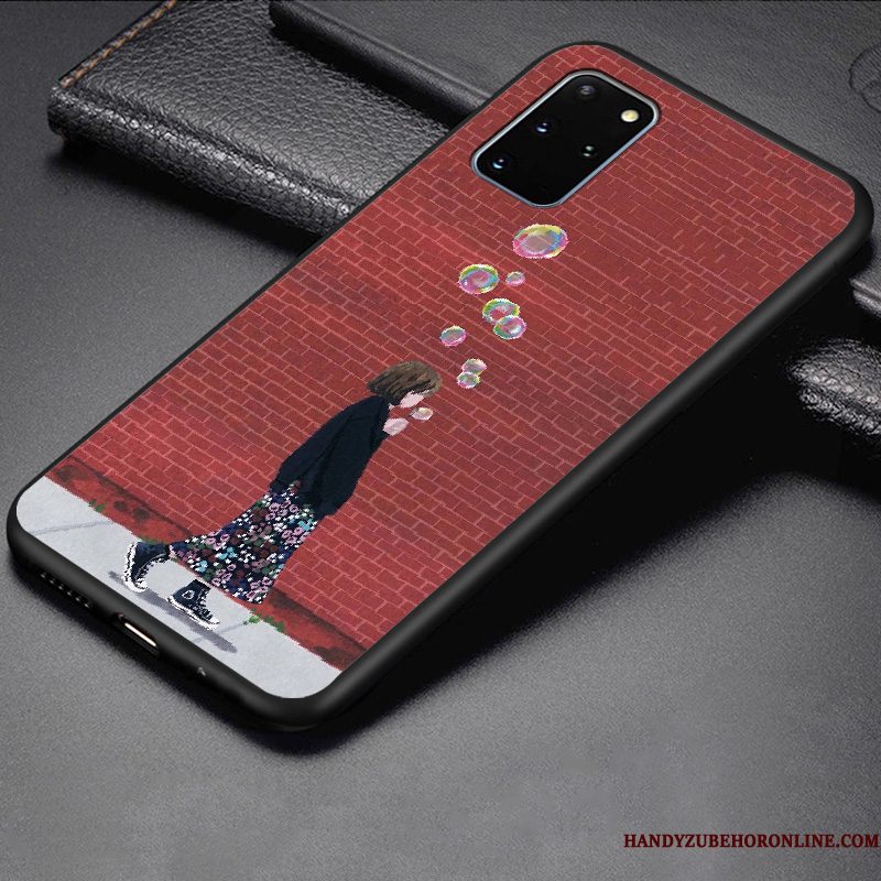 Hoesje Samsung Galaxy S20+ Zacht Groentelefoon, Hoes Samsung Galaxy S20+ Siliconen Persoonlijk Trend