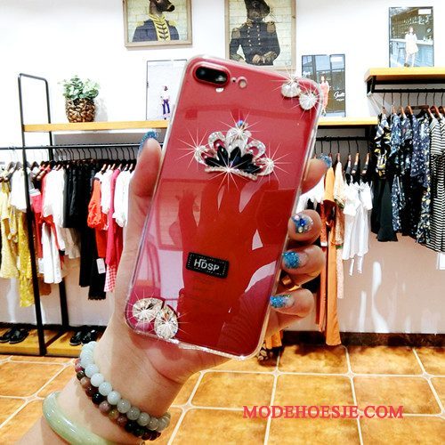 Hoesje Samsung Galaxy S3 Bescherming Hanger Doorzichtig, Hoes Samsung Galaxy S3 Strass Bloemen Roze