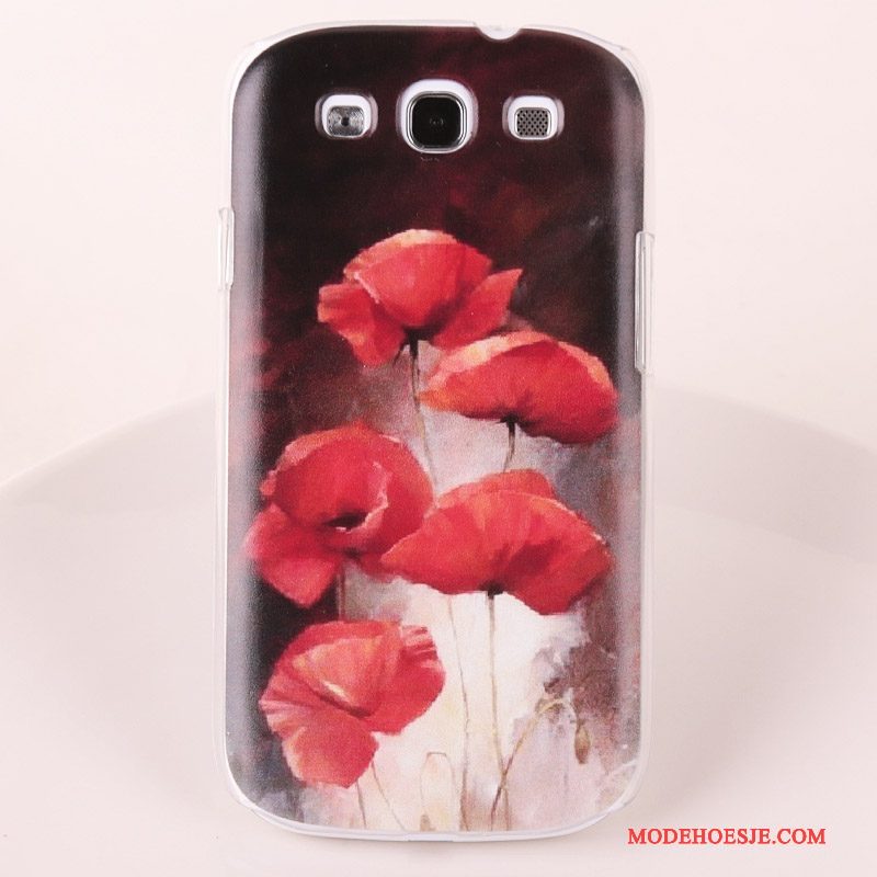 Hoesje Samsung Galaxy S3 Geschilderd Hard Trend, Hoes Samsung Galaxy S3 Bescherming Telefoon Roze