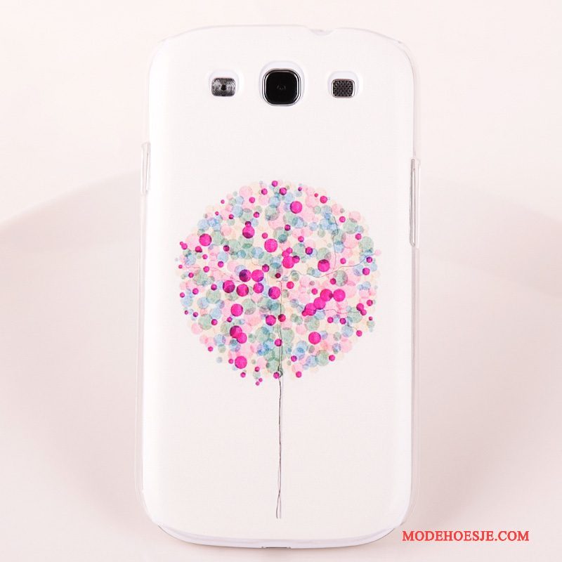 Hoesje Samsung Galaxy S3 Geschilderd Hard Trend, Hoes Samsung Galaxy S3 Bescherming Telefoon Roze