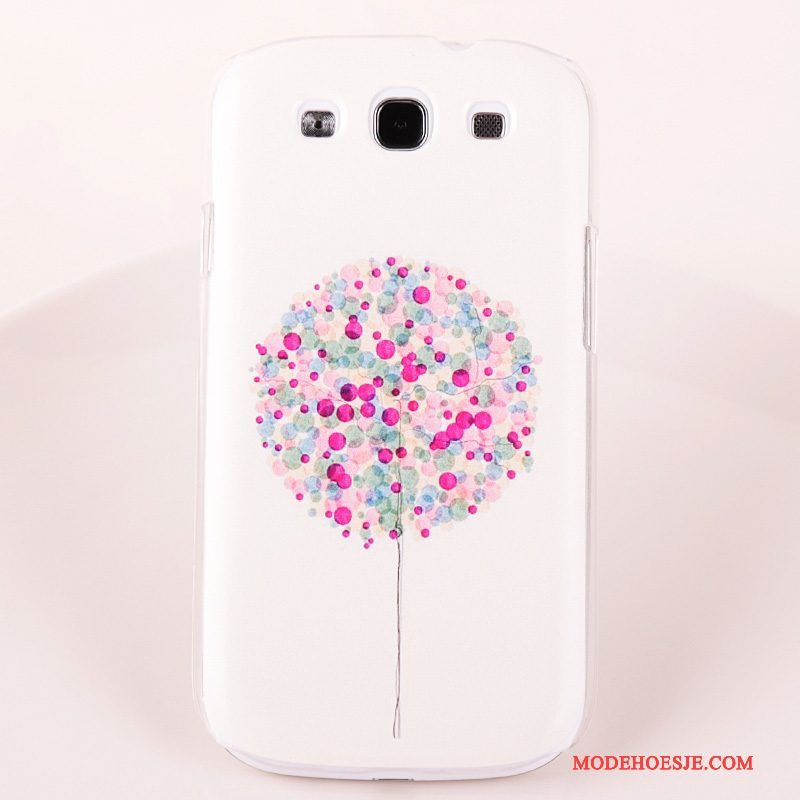 Hoesje Samsung Galaxy S3 Geschilderd Hard Trend, Hoes Samsung Galaxy S3 Bescherming Telefoon Roze