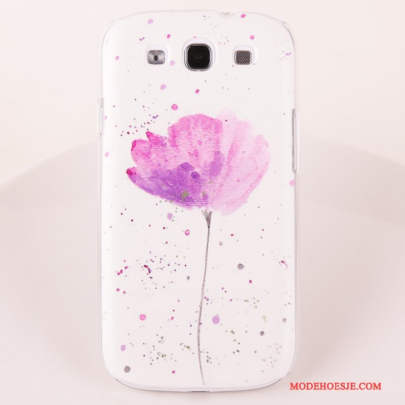 Hoesje Samsung Galaxy S3 Geschilderd Hard Trend, Hoes Samsung Galaxy S3 Bescherming Telefoon Roze