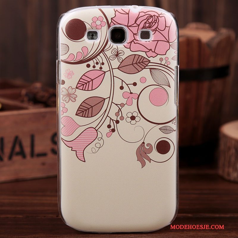 Hoesje Samsung Galaxy S3 Geschilderd Hardtelefoon, Hoes Samsung Galaxy S3 Kleur Achterklep