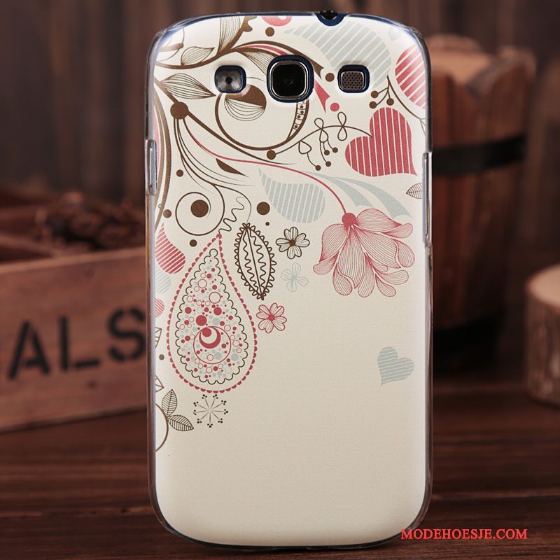 Hoesje Samsung Galaxy S3 Geschilderd Hardtelefoon, Hoes Samsung Galaxy S3 Kleur Achterklep