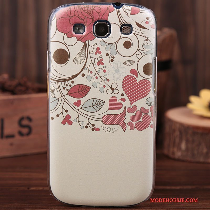 Hoesje Samsung Galaxy S3 Geschilderd Hardtelefoon, Hoes Samsung Galaxy S3 Kleur Achterklep