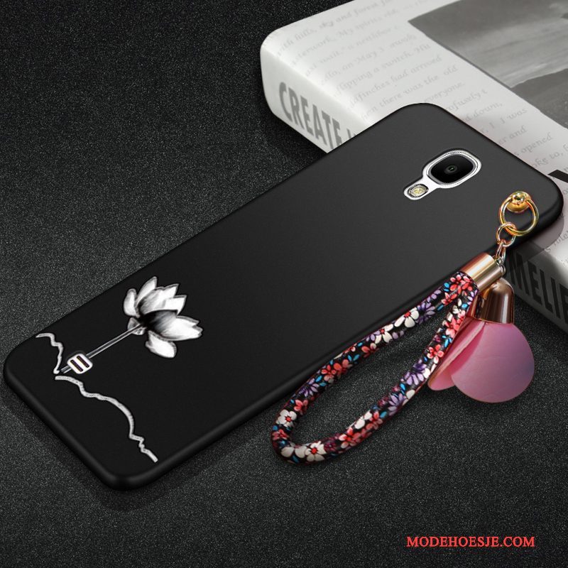 Hoesje Samsung Galaxy S4 Bescherming Anti-fall Kunst, Hoes Samsung Galaxy S4 Zwarttelefoon