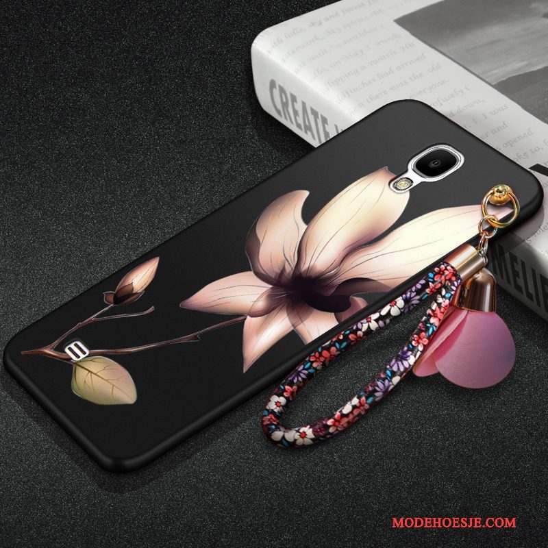 Hoesje Samsung Galaxy S4 Bescherming Anti-fall Kunst, Hoes Samsung Galaxy S4 Zwarttelefoon