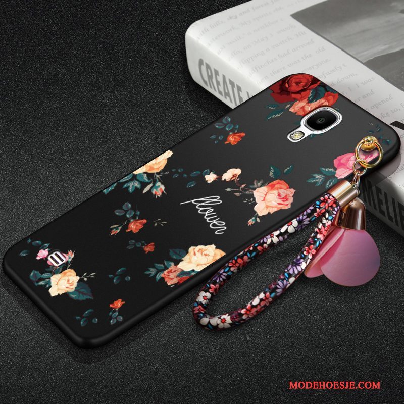 Hoesje Samsung Galaxy S4 Bescherming Anti-fall Kunst, Hoes Samsung Galaxy S4 Zwarttelefoon