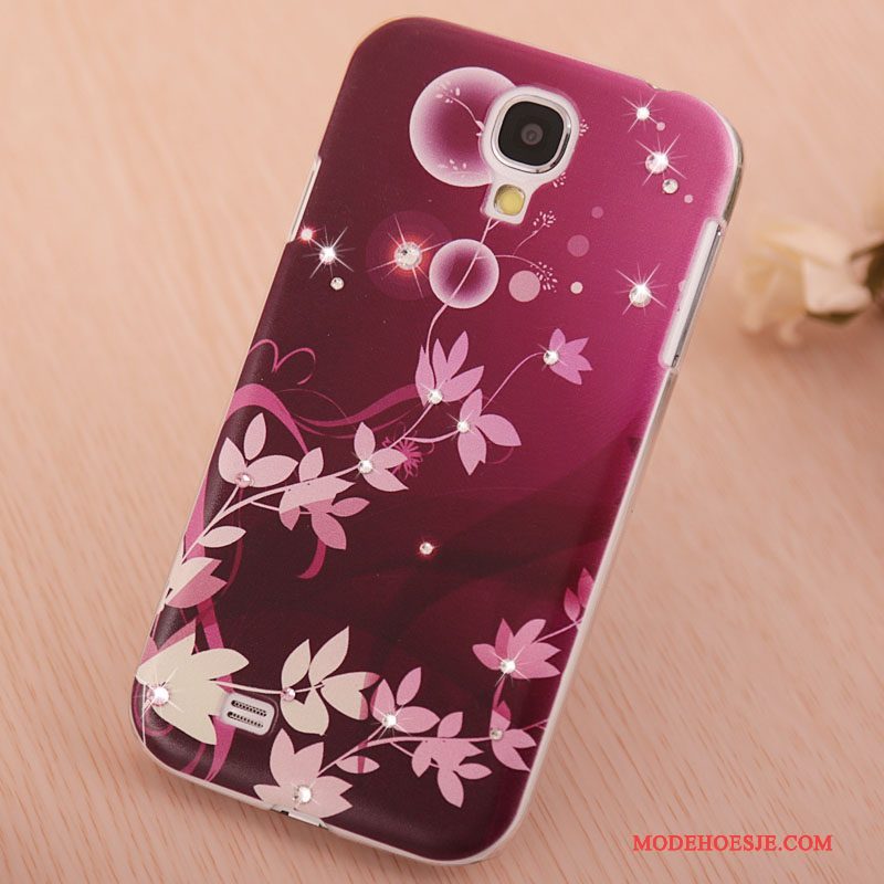 Hoesje Samsung Galaxy S4 Bescherming Blauwtelefoon, Hoes Samsung Galaxy S4