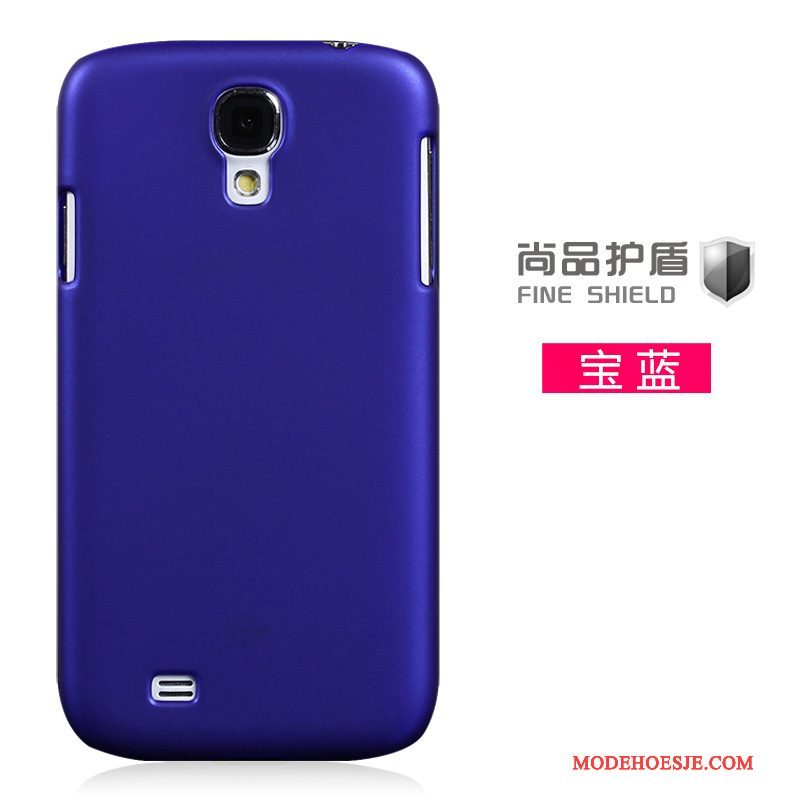 Hoesje Samsung Galaxy S4 Bescherming Purper Patroon, Hoes Samsung Galaxy S4 Schrobben Accessoires