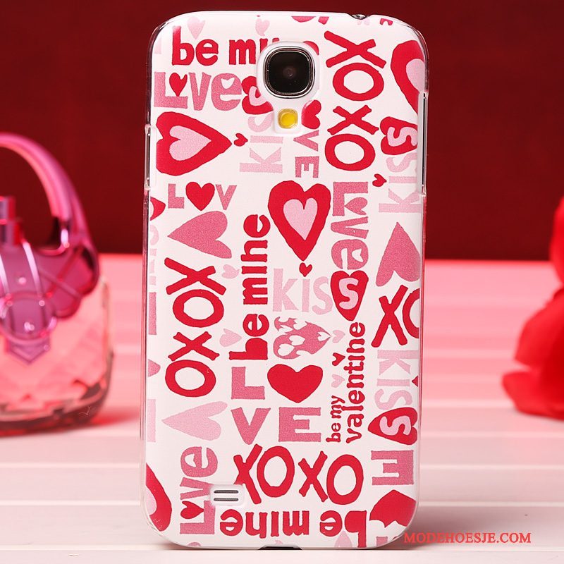 Hoesje Samsung Galaxy S4 Bescherming Telefoon Rood, Hoes Samsung Galaxy S4