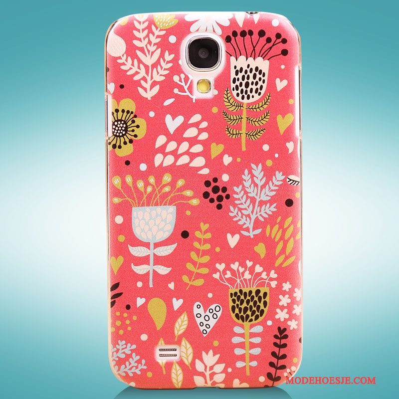 Hoesje Samsung Galaxy S4 Geschilderd Geeltelefoon, Hoes Samsung Galaxy S4 Bescherming