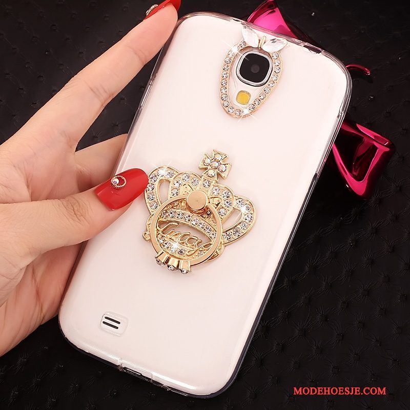 Hoesje Samsung Galaxy S4 Siliconen Doorzichtigtelefoon, Hoes Samsung Galaxy S4 Bescherming Dun Ring