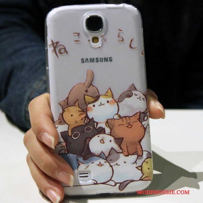 Hoesje Samsung Galaxy S4 Siliconen Telefoon Rood, Hoes Samsung Galaxy S4 Spotprent Mooie
