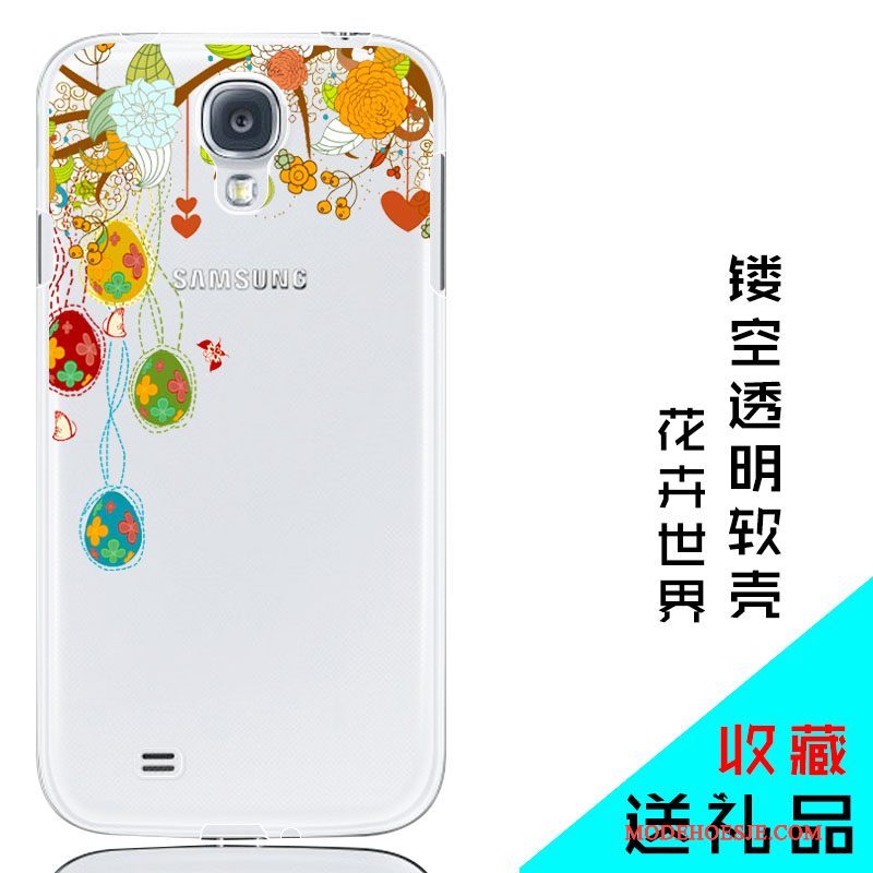 Hoesje Samsung Galaxy S4 Zacht Achterklep Roze, Hoes Samsung Galaxy S4 Bescherming Doorzichtigtelefoon