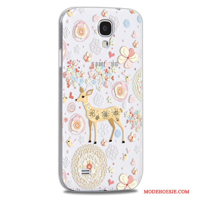 Hoesje Samsung Galaxy S4 Zacht Anti-fall Trend, Hoes Samsung Galaxy S4 Spotprent Lichttelefoon