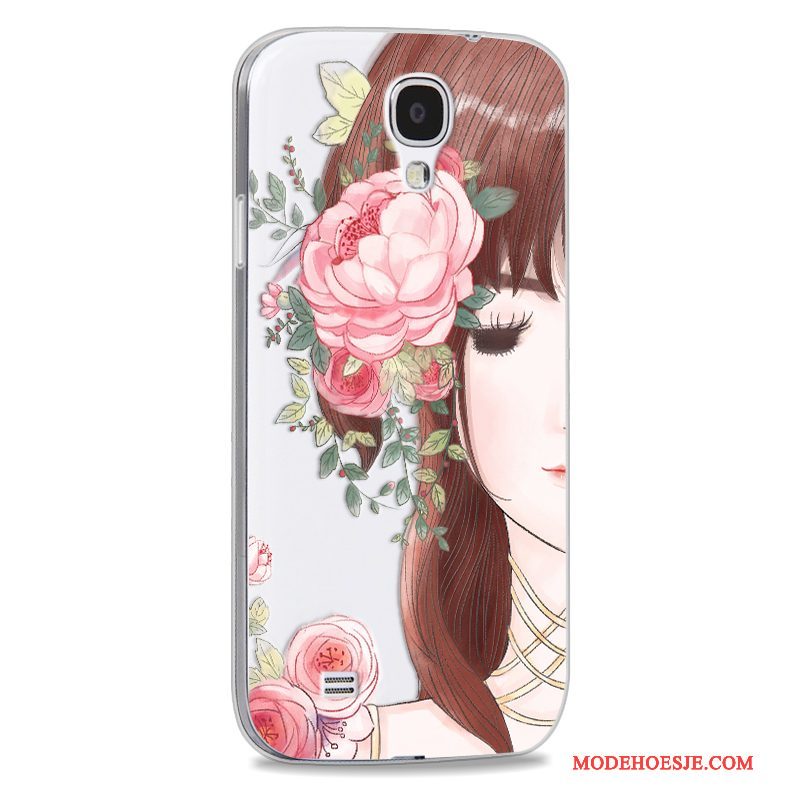 Hoesje Samsung Galaxy S4 Zacht Anti-fall Trend, Hoes Samsung Galaxy S4 Spotprent Lichttelefoon