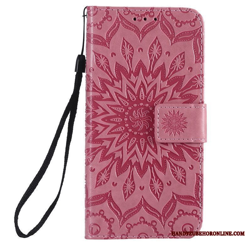 Hoesje Samsung Galaxy S41 Bescherming Roodtelefoon, Hoes Samsung Galaxy S41 Folio Trend Zon