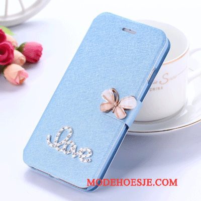 Hoesje Samsung Galaxy S5 Leer Telefoon Wit, Hoes Samsung Galaxy S5 Folio Achterklep