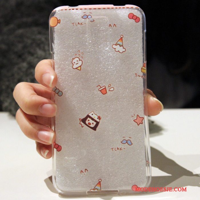 Hoesje Samsung Galaxy S5 Siliconen Lichtblauwtelefoon, Hoes Samsung Galaxy S5 Zacht Anti-fall