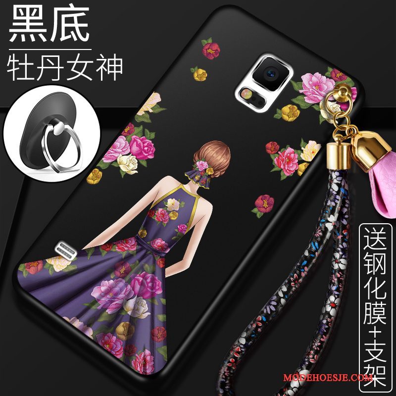 Hoesje Samsung Galaxy S5 Siliconen Telefoon Anti-fall, Hoes Samsung Galaxy S5 Scheppend Trend Rood